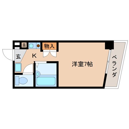 静岡駅 徒歩10分 3階の物件間取画像